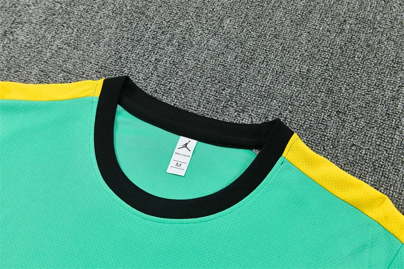 2026-27 Brazil Jordan Light Green Short-Sleeve Training Jersey