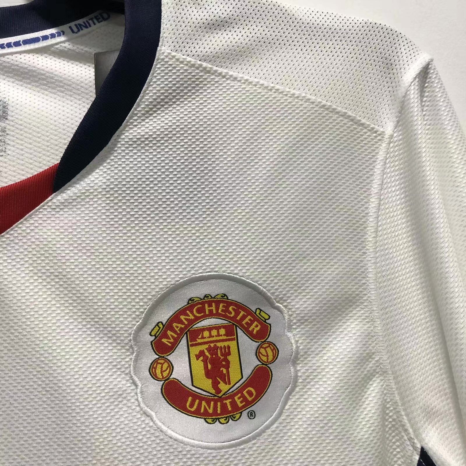 2008-09 Manchester United Away Long Sleeve Retro Shirt - League Edition
