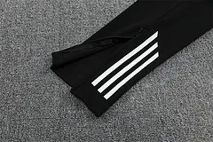 2025-26 Real Madrid Black Half-Pull Training Jersey