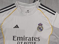 2025-26 Real Madrid Home Shirt - Kids Size