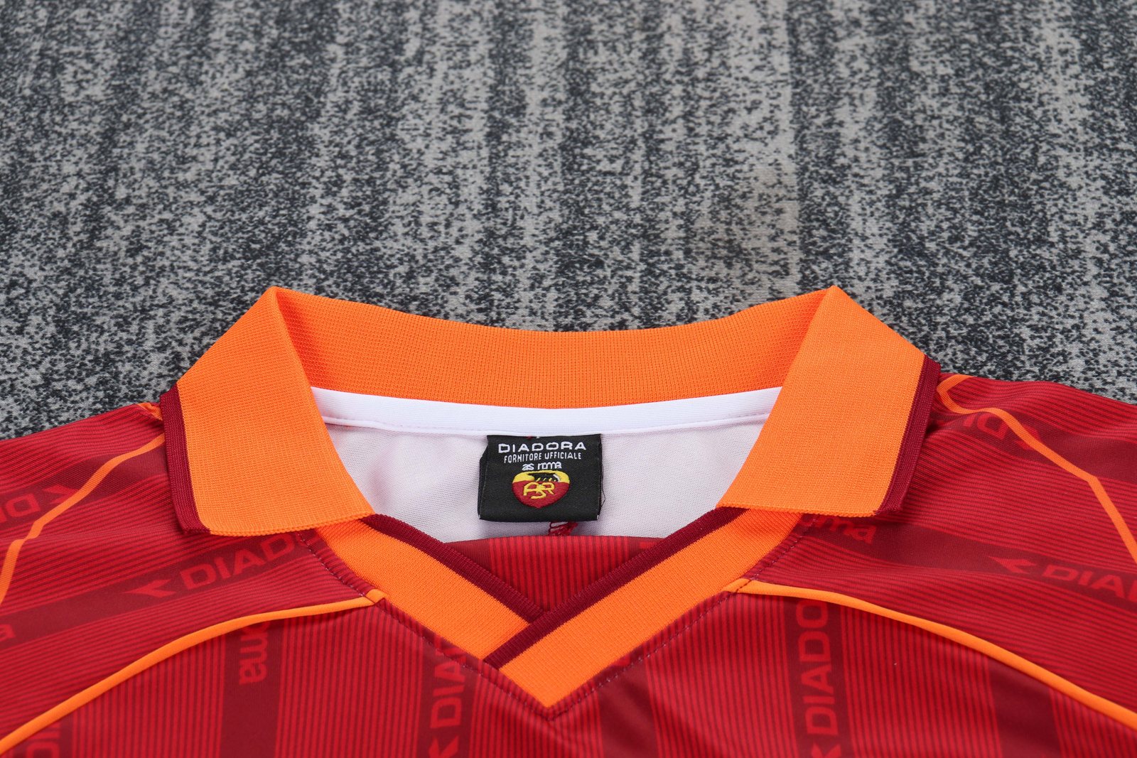 1999-00 Roma Home Retro Jersey - Children's Size