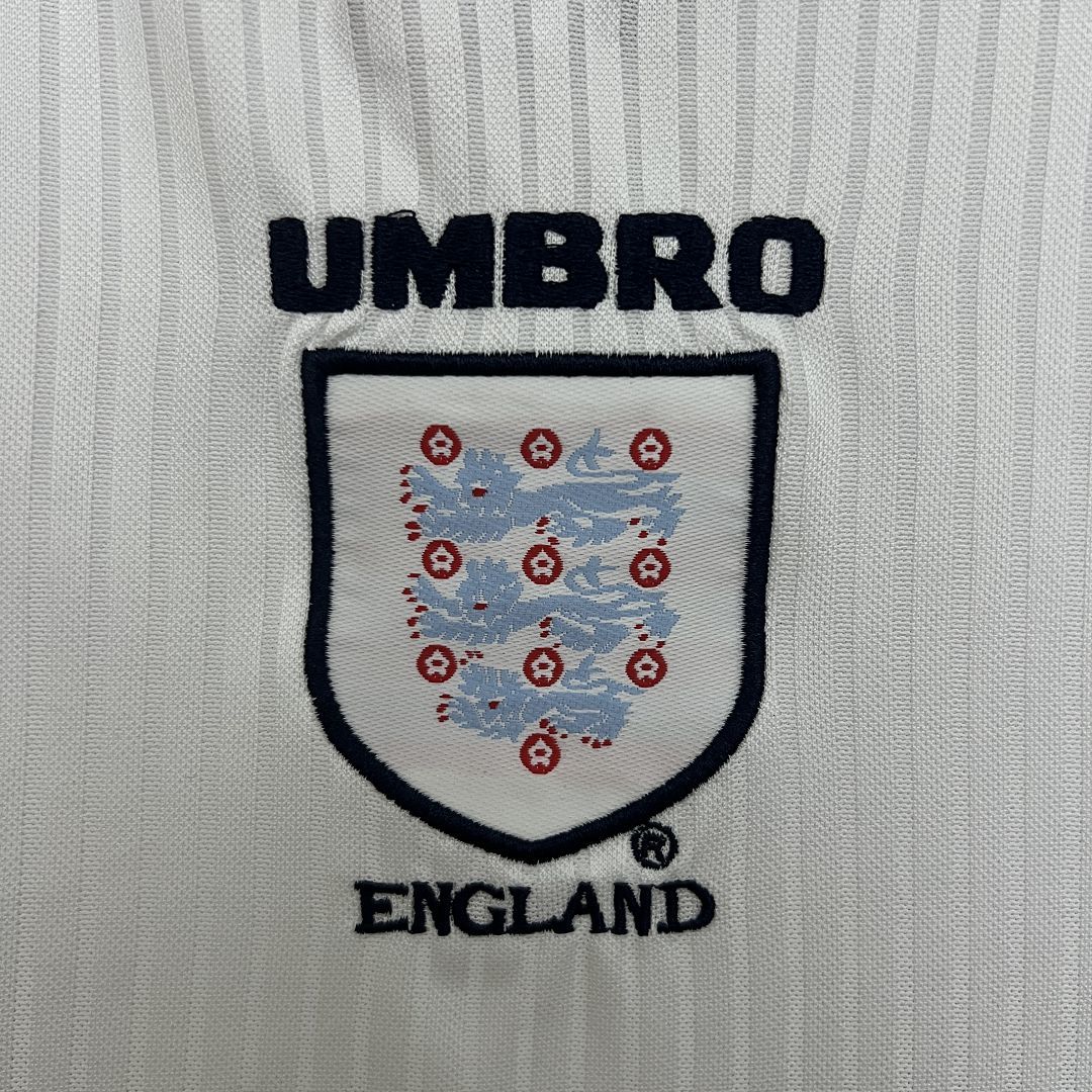 1998 England Home Retro Shirt - Kids
