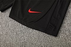 2025-26 Paris Saint-Germain Black T90 Short Sleeve Training Jersey