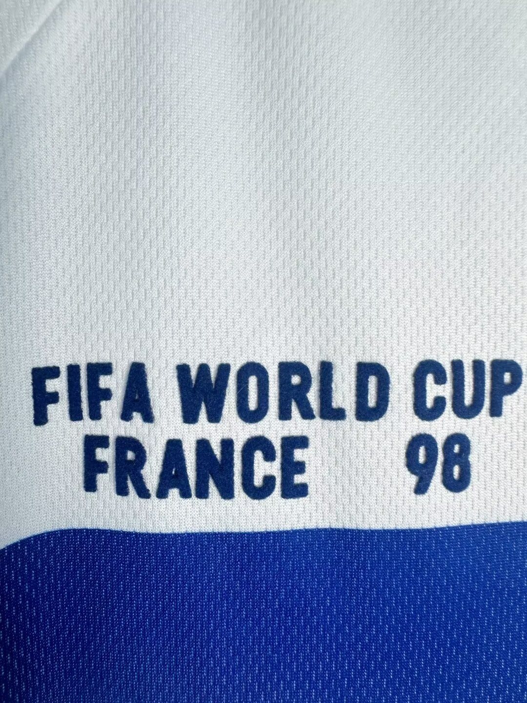 1998 France Away Long Sleeve Retro Jersey