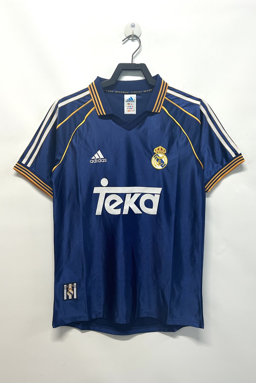 1998-00 Real Madrid Second Away Retro Jersey