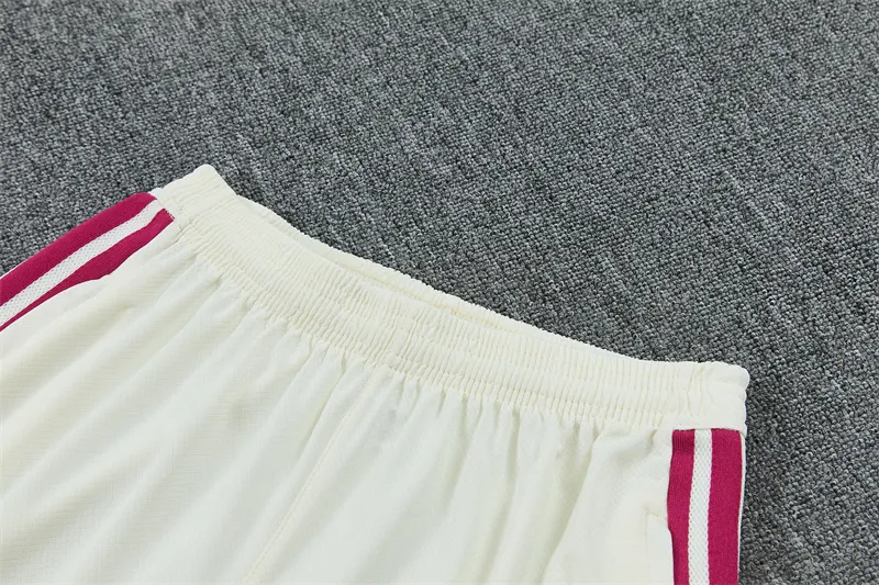 2026-27 Real Madrid Beige Short-Sleeve Training Jersey