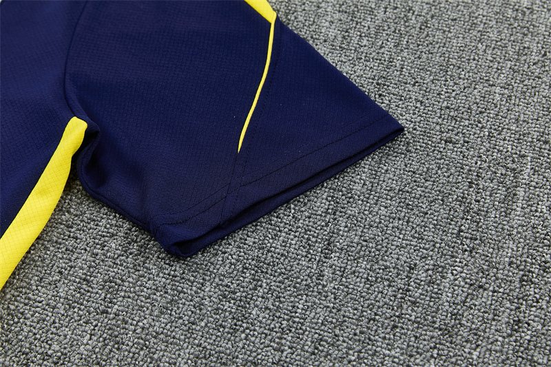2026-27 Brazil Royal Blue Short-Sleeve Training Jersey