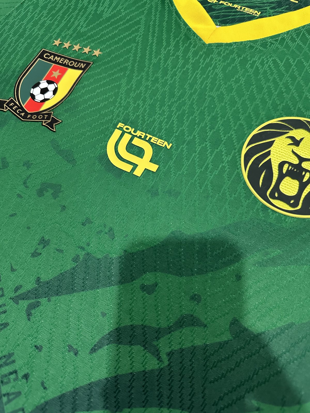 2025-26 Cameroon Home Jersey – Player Version