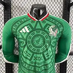 2026-27 Mexico Home Long-Sleeve Jersey - Player Version