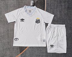 2025-26 Santos Home Jersey (Jacquard) - Kids Edition