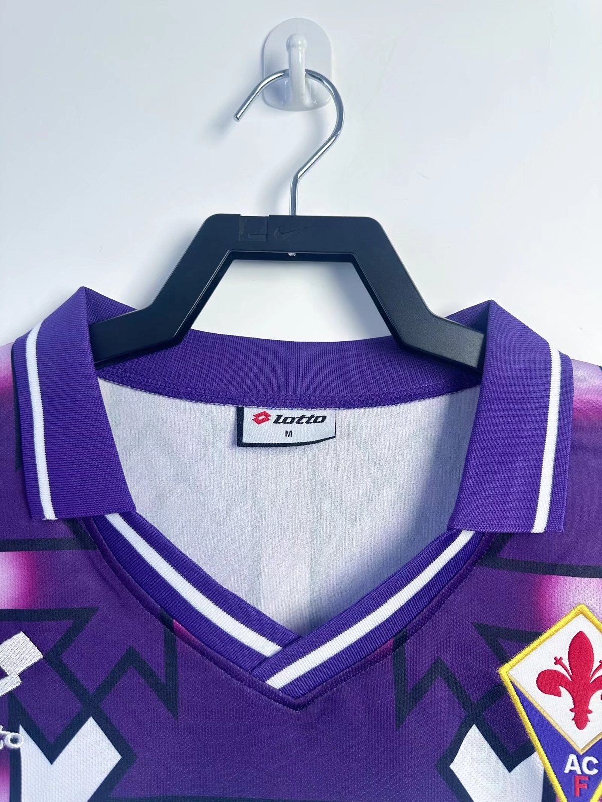 1992-93 Fiorentina Away Long Sleeve Retro Jersey