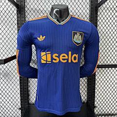 2025-26 Newcastle United Away Long Sleeve Shirt - Player Edition