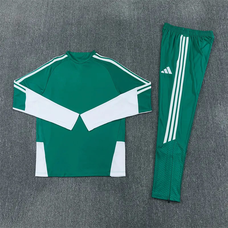 2026-27 Liverpool Green Half-Zip Training Kit
