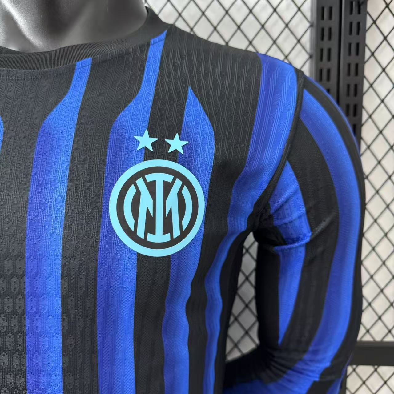 2025-26 Inter Milan Home Long-Sleeve Jersey - Player Version