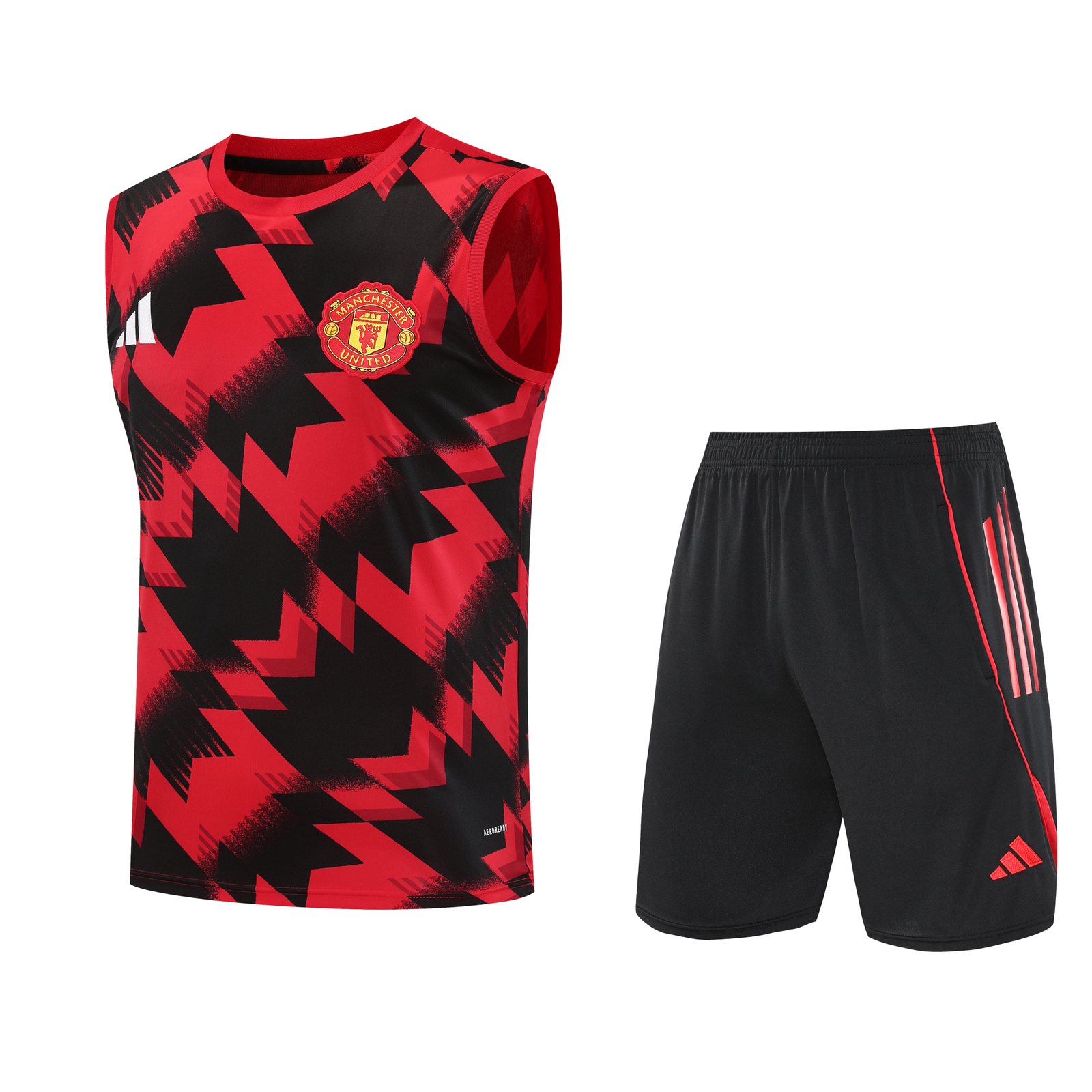2025-26 Manchester United training vest jersey