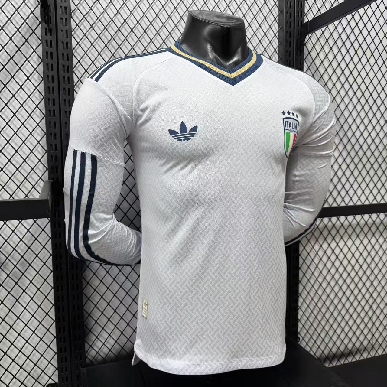 2026 Italy Away Long-Sleeve Jersey — Player Version