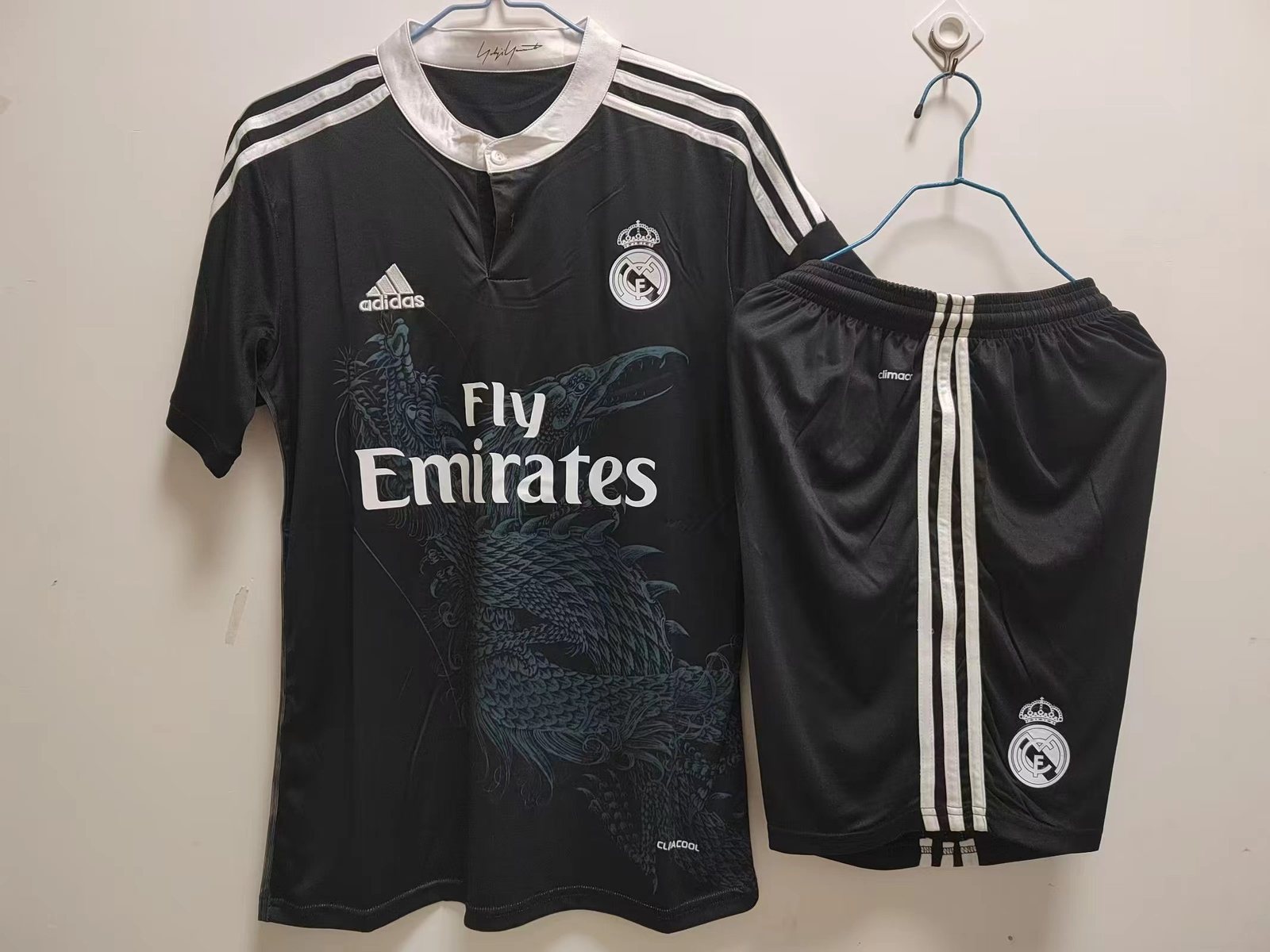 2014-15 Real Madrid Second Away Pants Retro Jersey