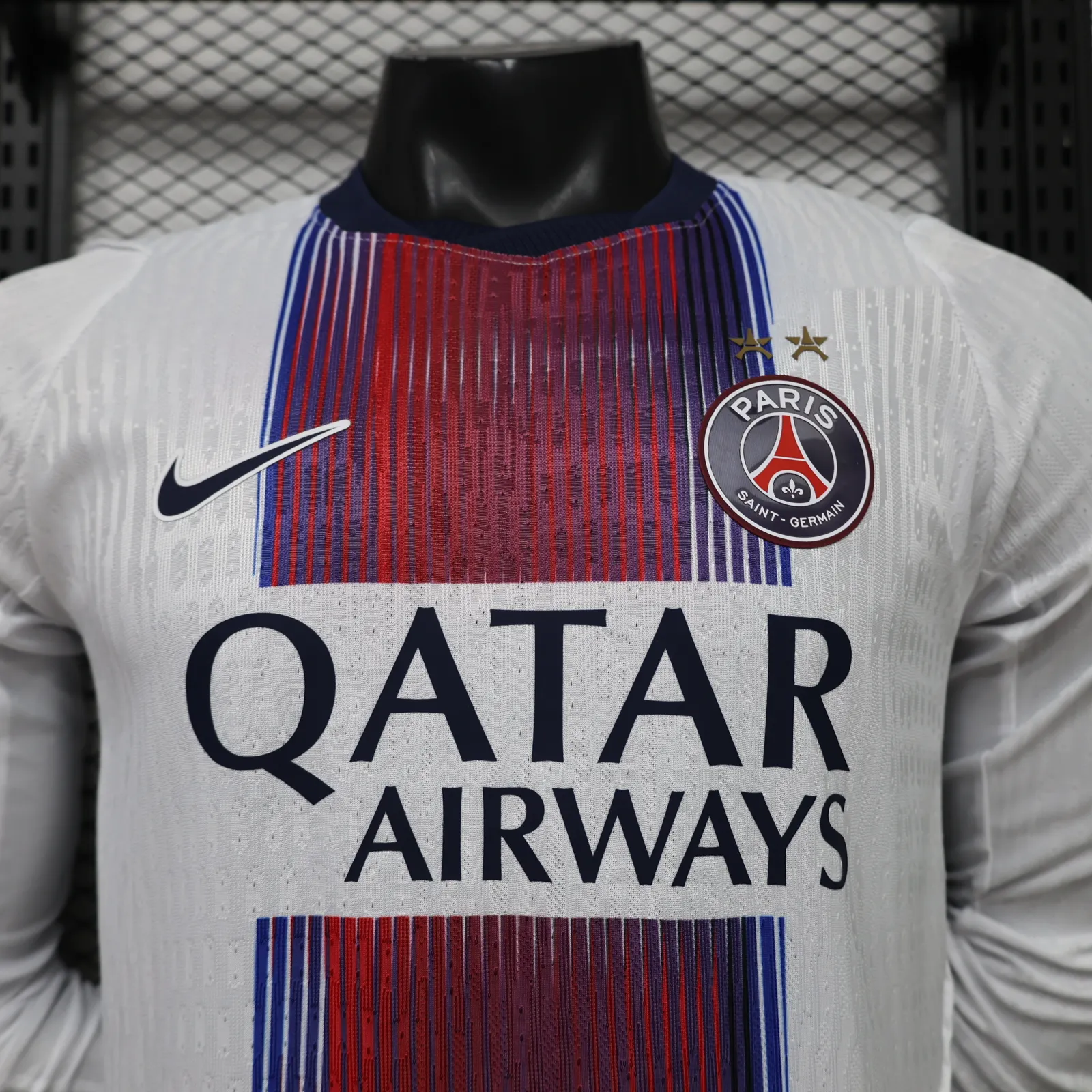 2026-27 Paris Saint-Germain Away Long-Sleeve Jersey (Double Stars) - Player Version