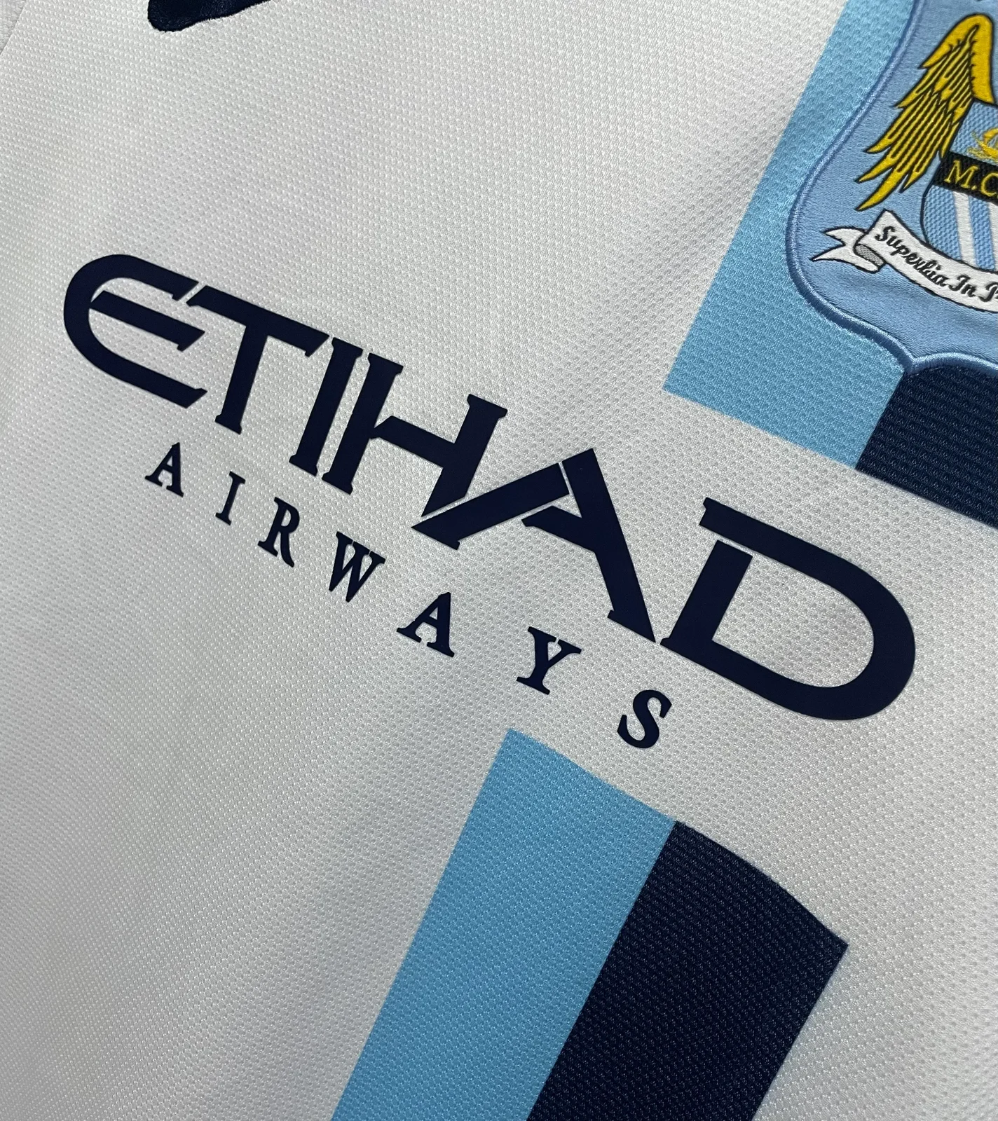 2013-14 Manchester City Second Away Retro Jersey