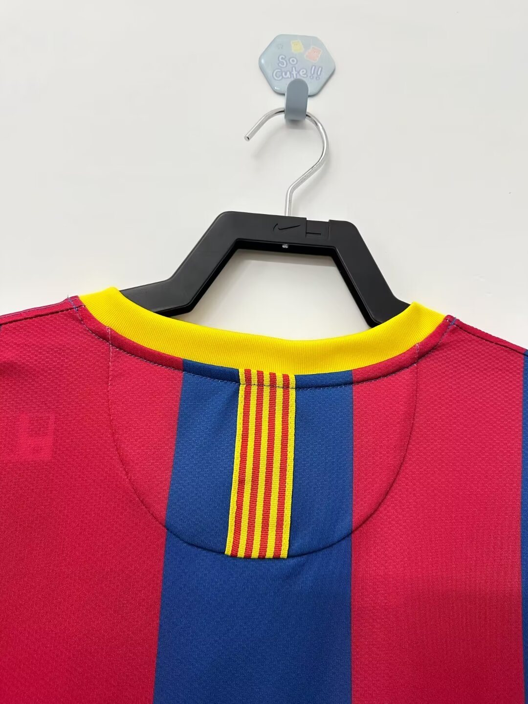 2010-11 Barcelona Home Long Sleeve Retro Jersey