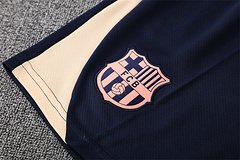 2025-26 Barcelona Beige Short Sleeve Training Jersey