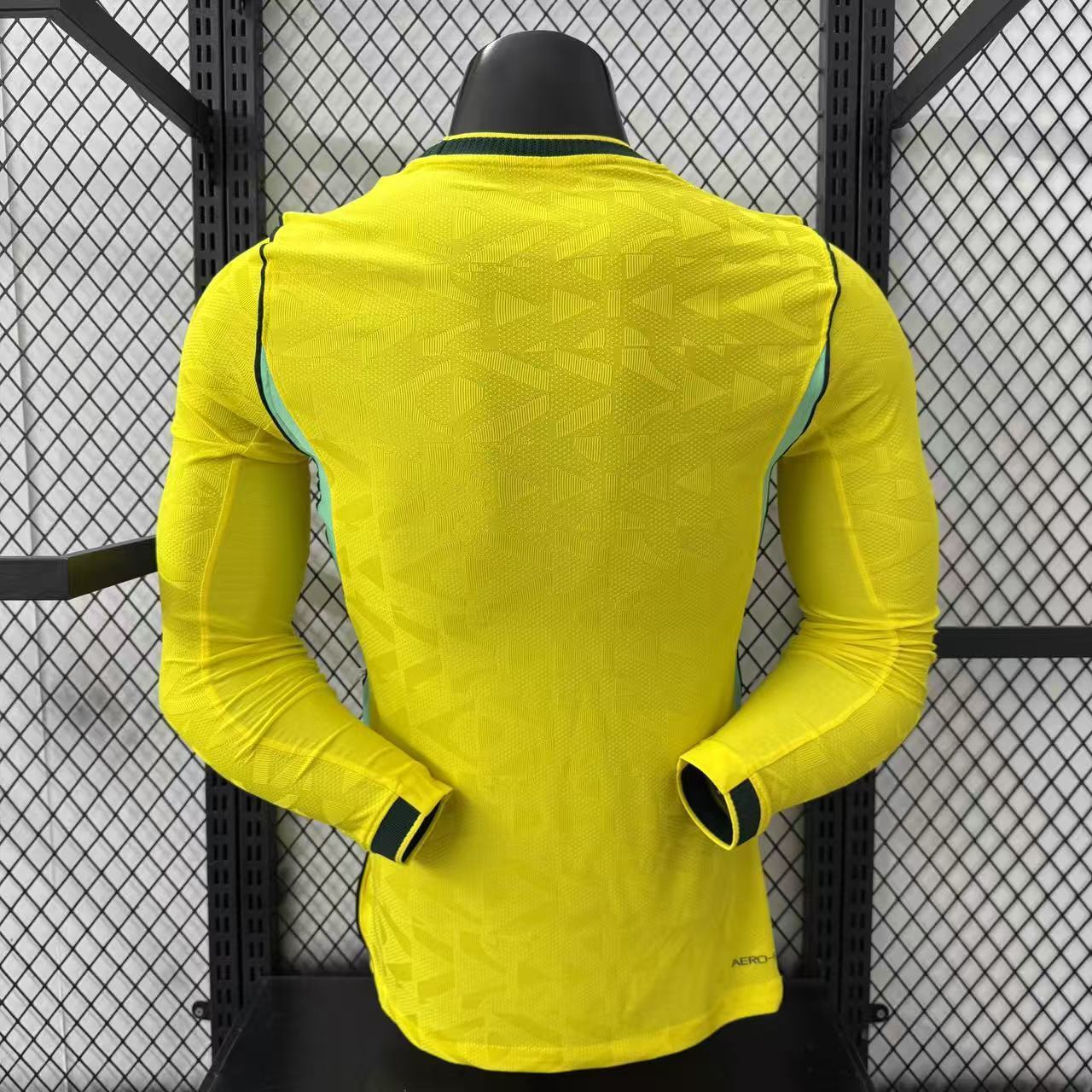 2026-27 Brazil Home Long-Sleeve Jersey - Player Version