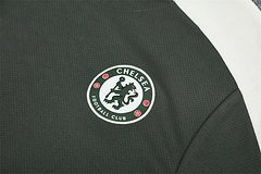 2025-26 Chelsea Short Sleeve Army Green Training Shirt