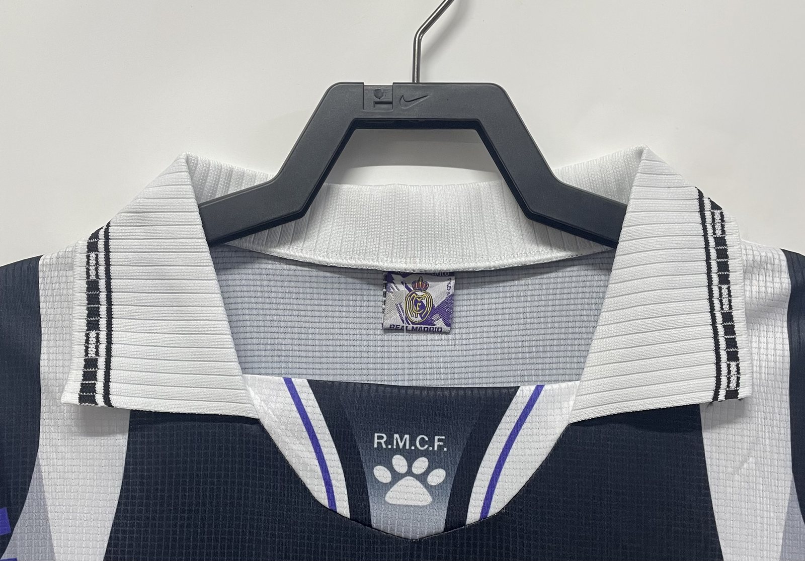 1997-98 Real Madrid Second Away Retro Jersey