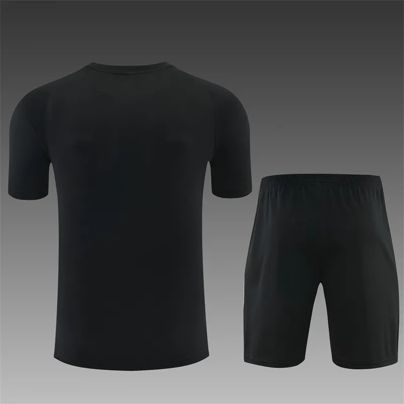 2026-27 Atlético Madrid Black Short-Sleeve Training Jersey