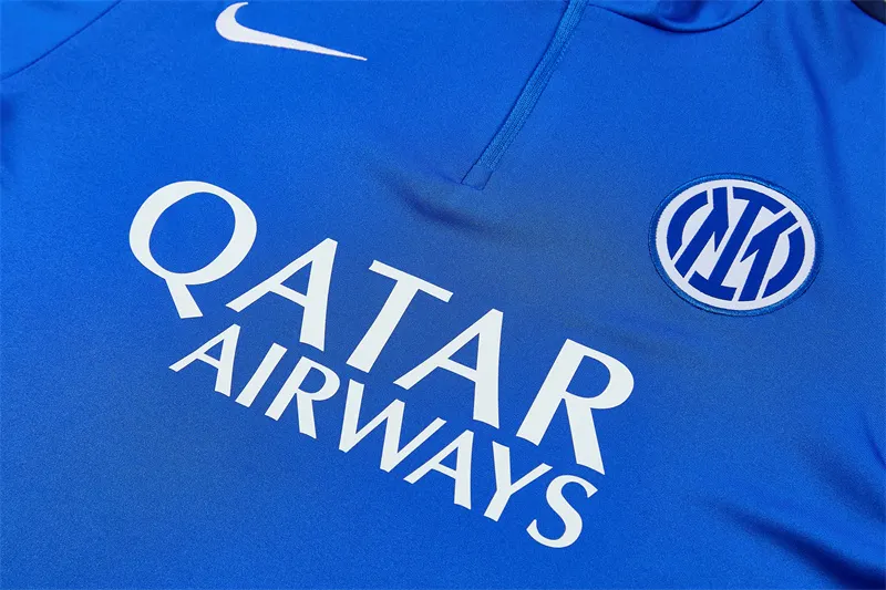2026-27 Inter Milan Blue Half-Zip Training Jersey