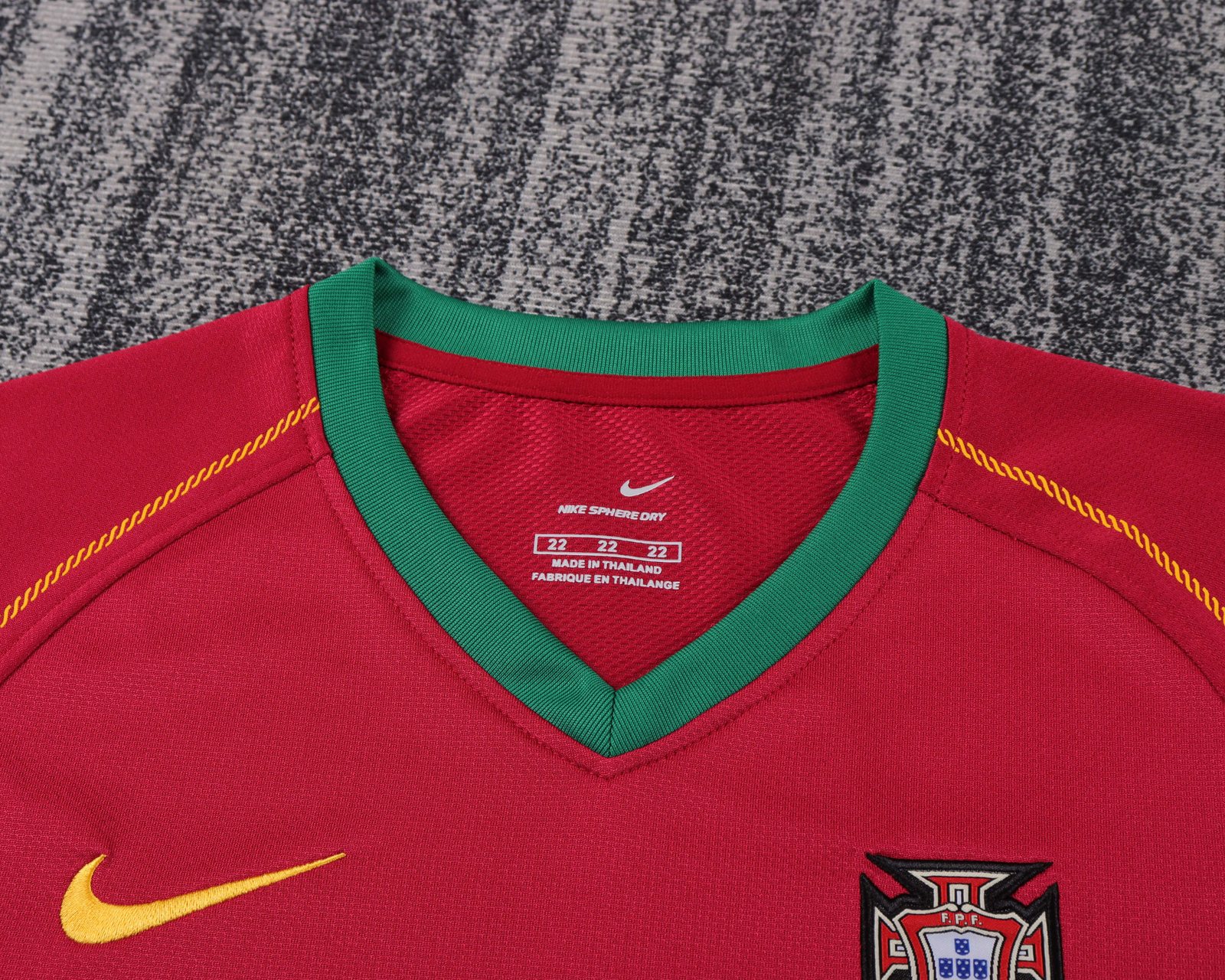 2006 Portugal Home Retro Shirt - Kids