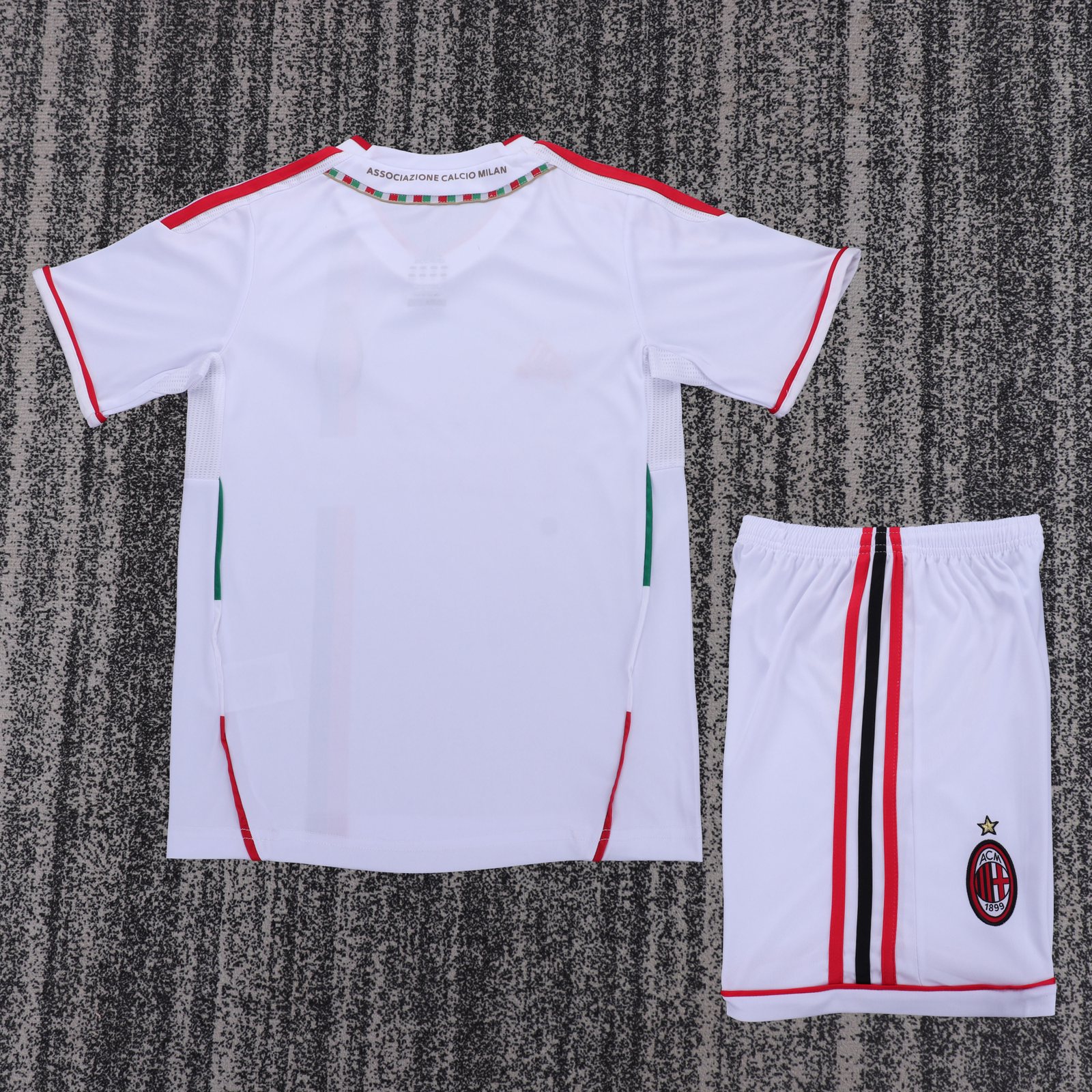 2011-12 AC Milan Away Retro Jersey - Kids