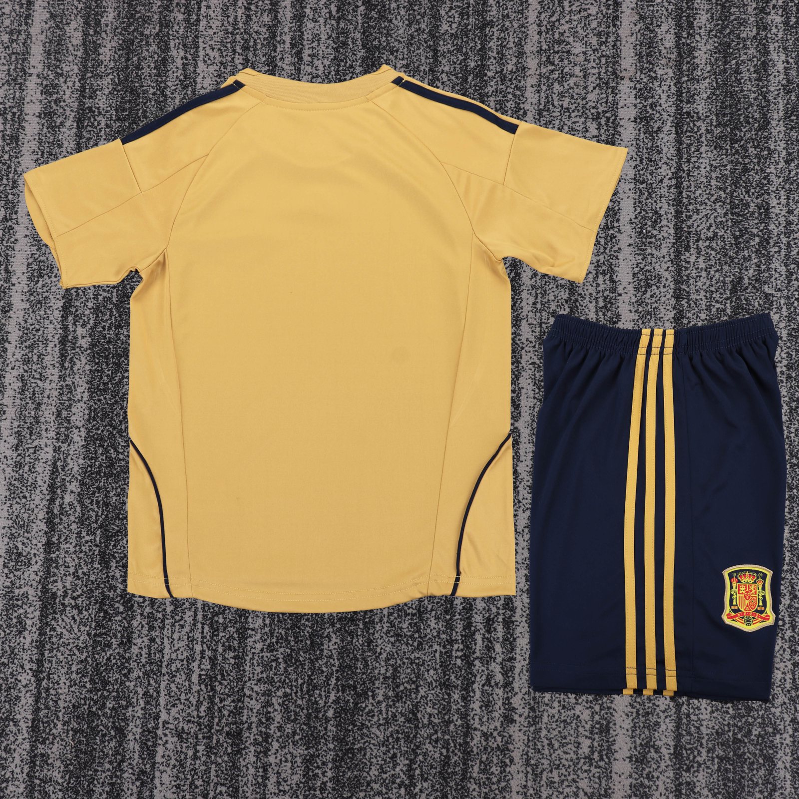 2008 Spain Away Retro Jersey – Kids