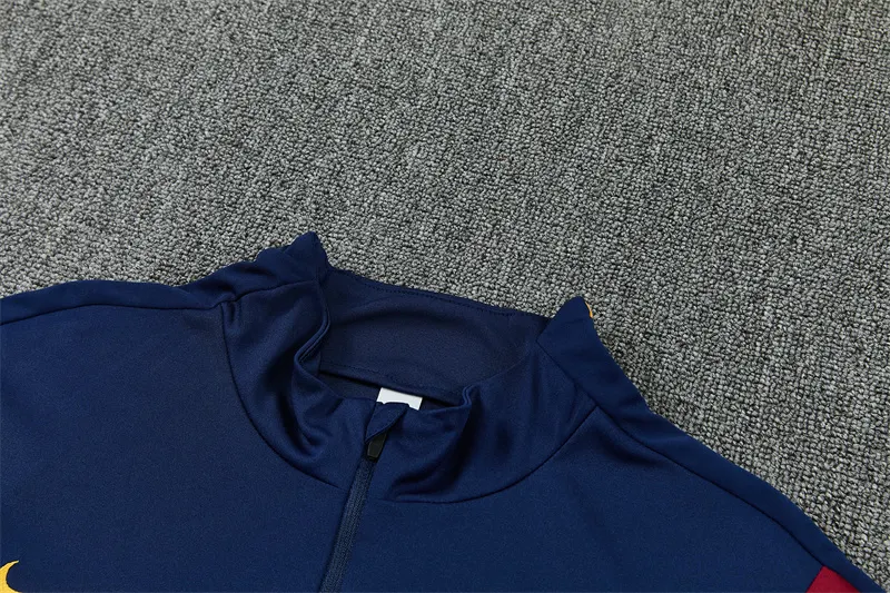 2026-27 Barcelona Royal Blue Half-Zip Training Jersey