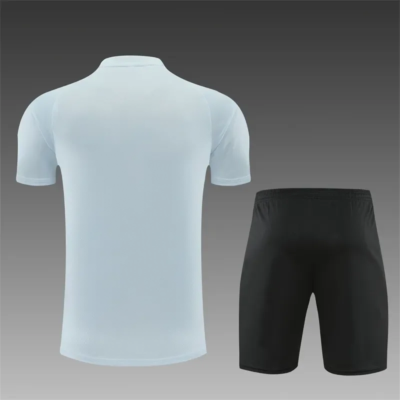 2026-27 Barcelona Light Grey Short-Sleeve Training Jersey