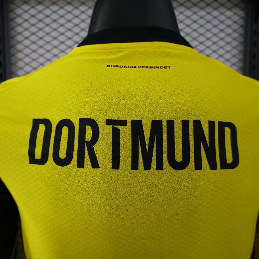 2026-27  Dortmund Home Long-Sleeve Jersey – Player Version