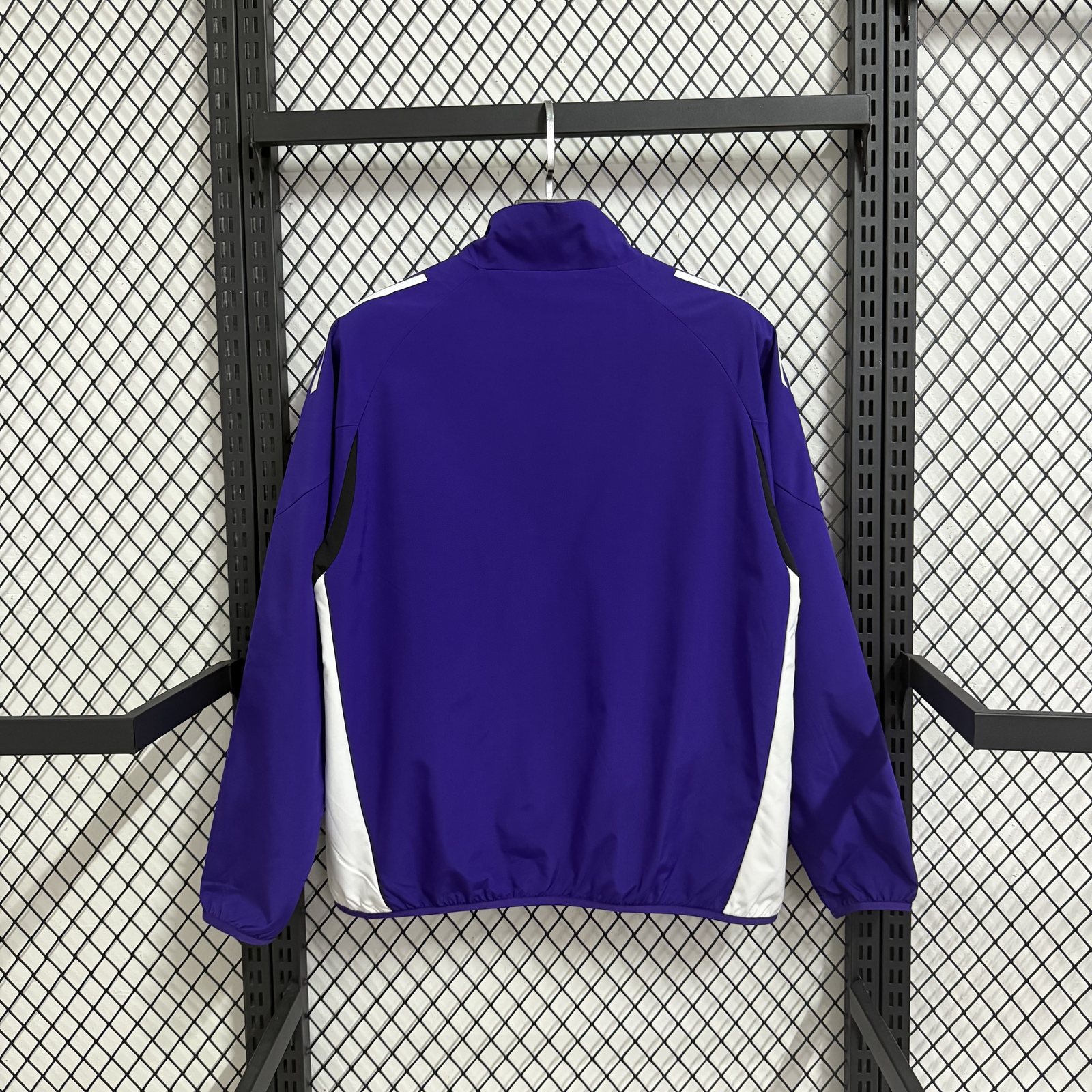 2025-26 Manchester United Purple Waterproof Training Windbreaker