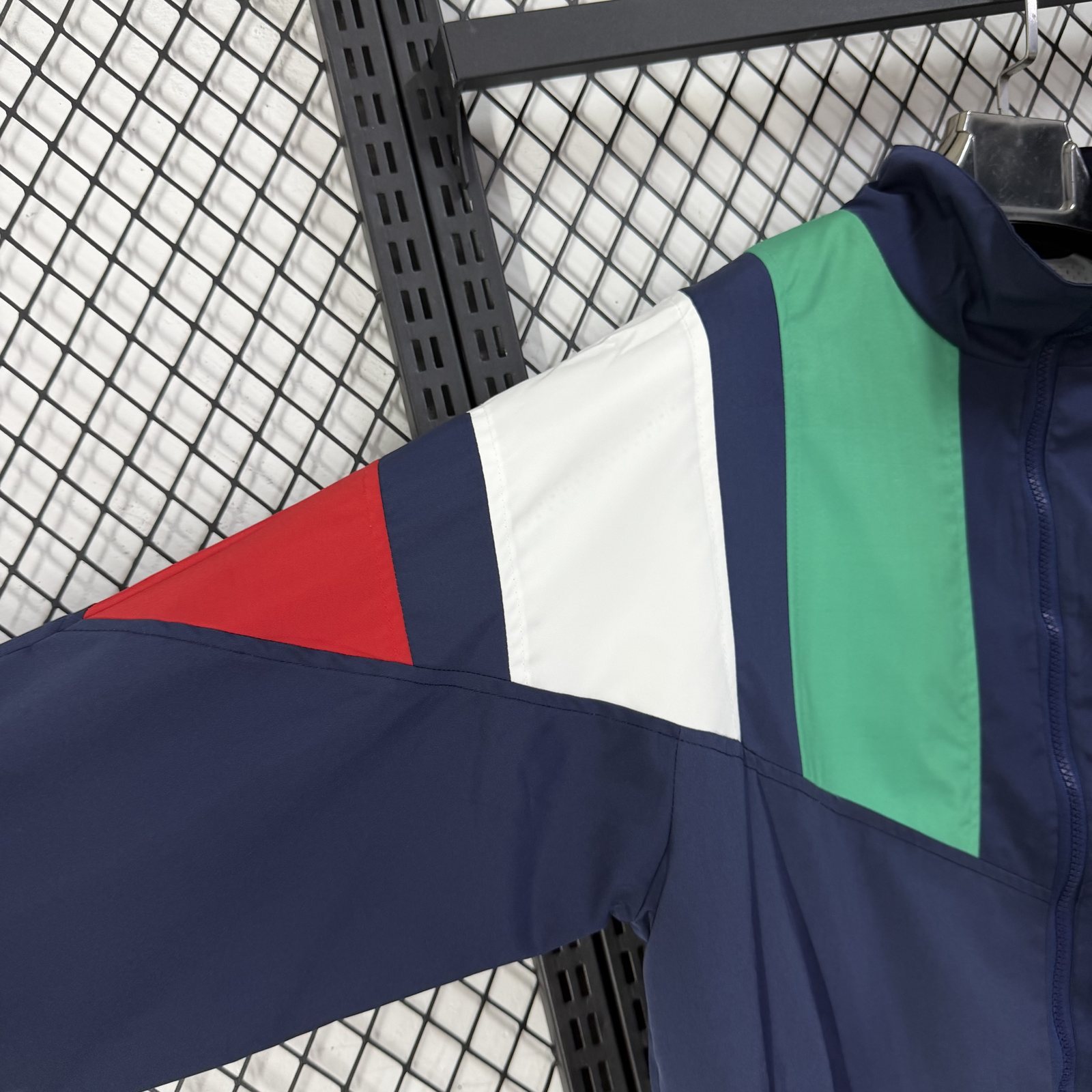 2026-27 Italy Royal Blue Waterproof Training Windbreaker