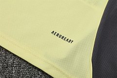 2025-26 Real Madrid Yellow Short Sleeve Training Jersey