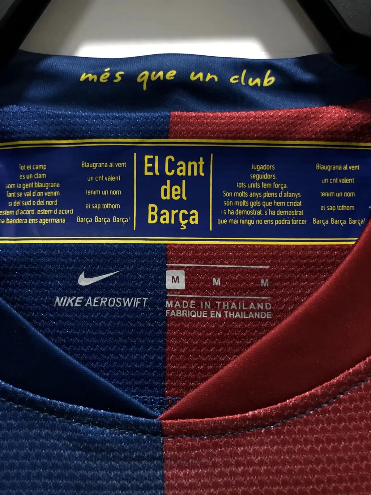 2008-09 Barcelona Home Long Sleeve Retro Shirt - Champions League Edition