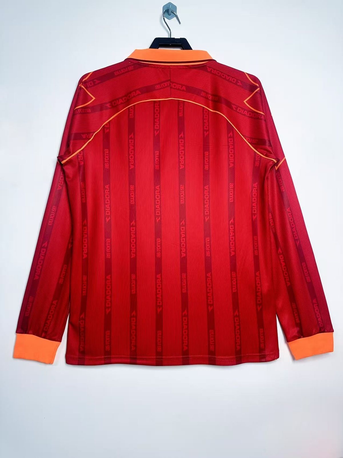 1999-00 Roma Home Retro Long-Sleeve Jersey