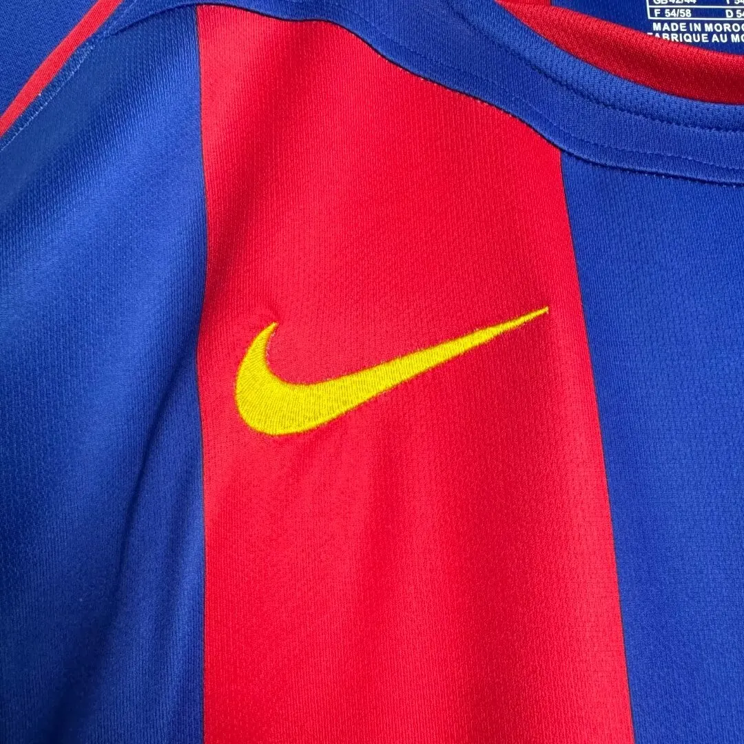 2004-05 Barcelona Home Retro Jersey