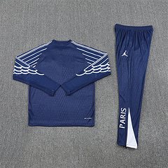 2025-26 Paris Royal Blue [Champions League Edition] Half-Drawn Training Jersey