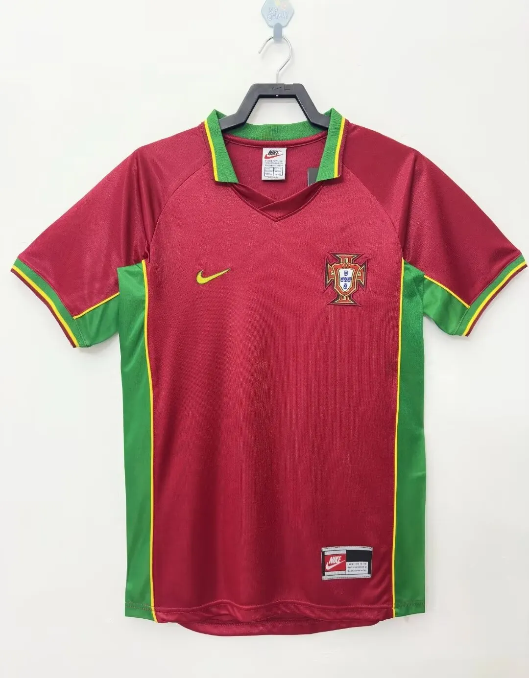 1998 Portugal Home Retro Jersey