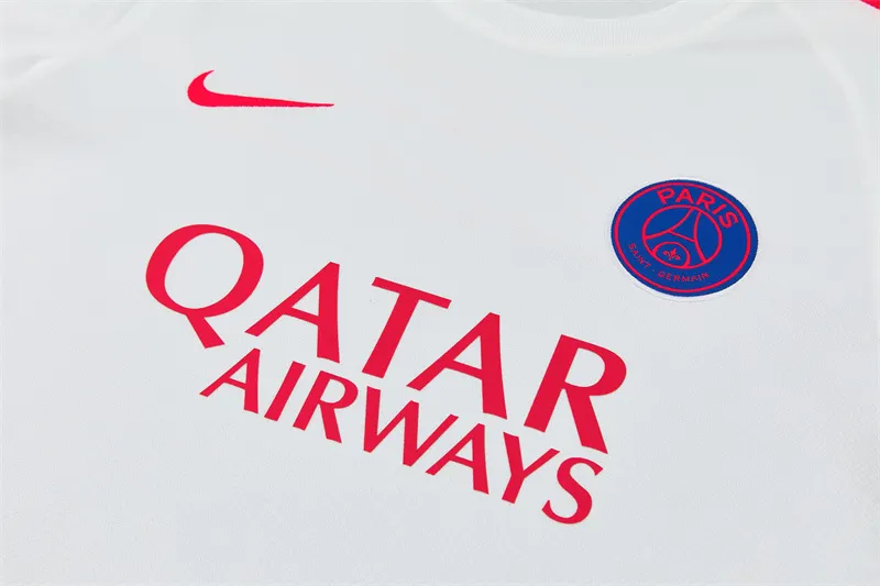 2026-27 Paris White Short-Sleeve Training Jersey