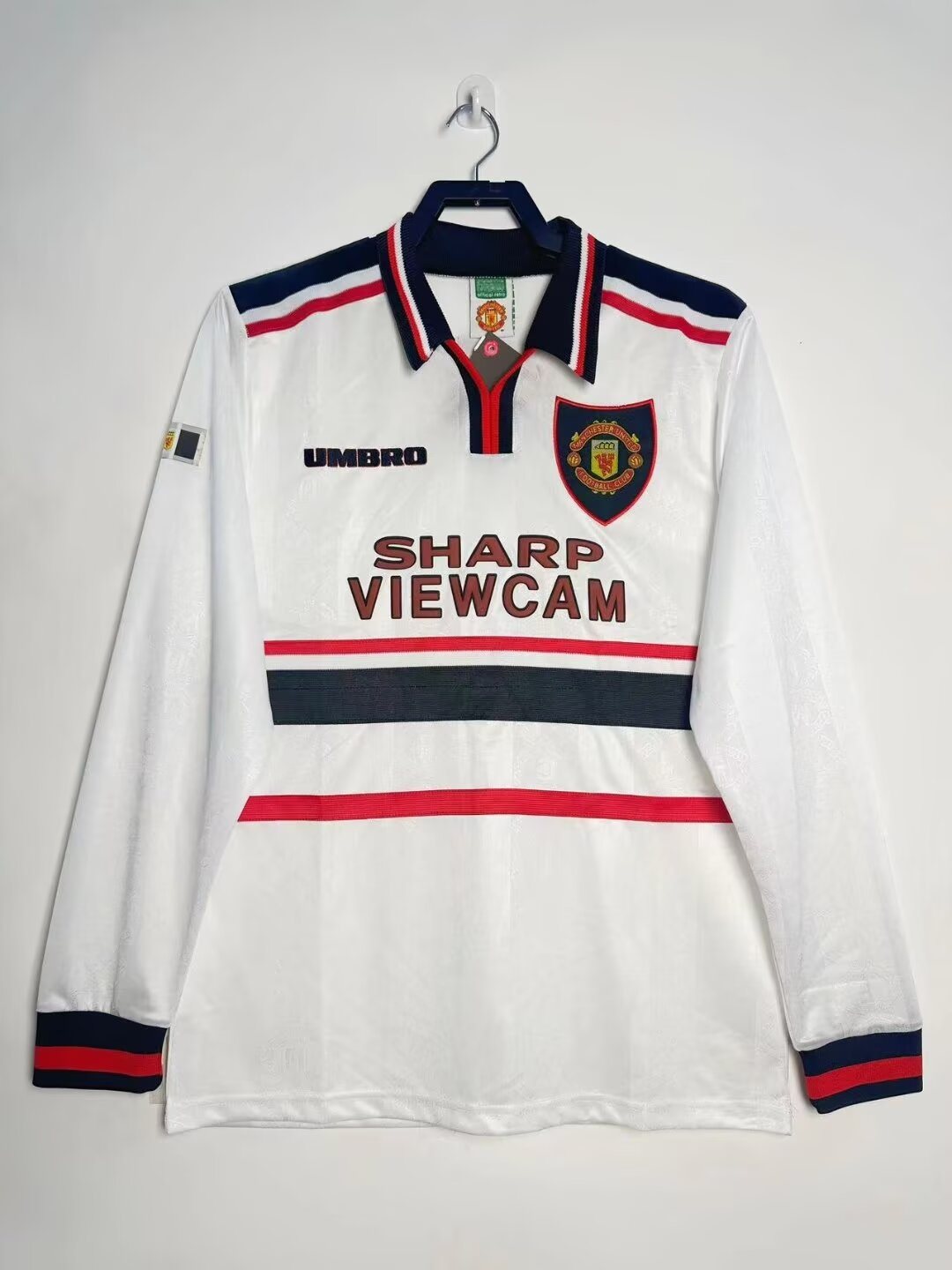1998-99 Manchester United Away Long Sleeve Retro Shirt