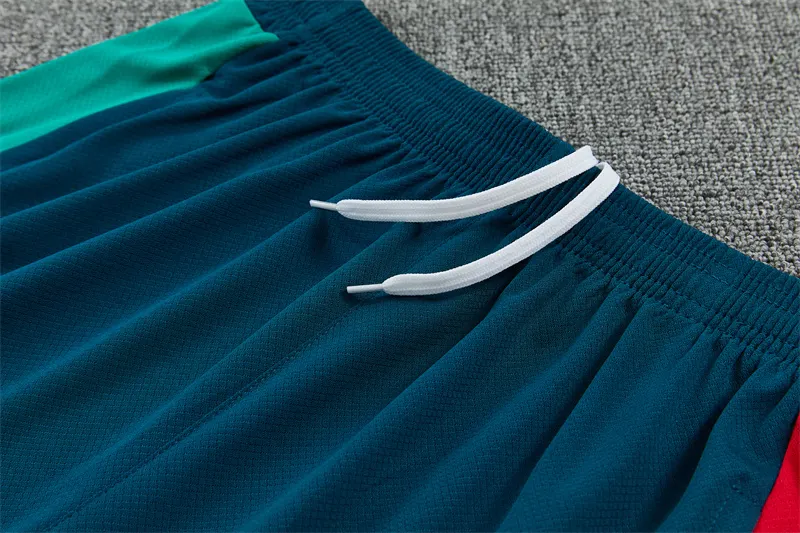 2026-27 Portugal Team Dark Green Short-Sleeve Training Jersey